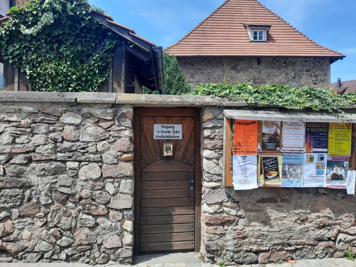 Ferienwohnung Altstadthaus Oberkirch  Exterior foto